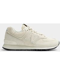 New Balance - Suede And Mesh 574 Sneakers Women - Lyst