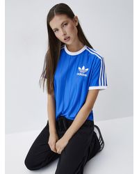 adidas Originals Tlrd Three Stripe Duster Coat in Black Lyst