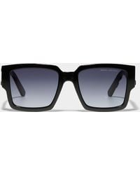 Marc Jacobs - Embossed Logo Square Sunglasses - Lyst