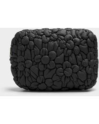 Simon's - Quilted Flower Puffy Pouch - Lyst