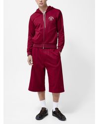 adidas - Triple Stripe Track Bermuda Short - Lyst