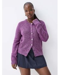 Twik - Heart Buttons Cardigan - Lyst
