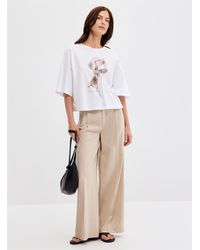 Sanctuary - Pastel Flowers Loose Boxy - Lyst