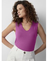 Contemporaine - Soft Jersey V - Lyst