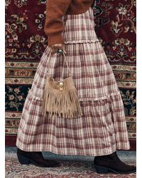 Simon's - Fringed Faux - Lyst
