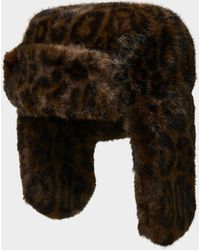 Simon's - Leopard Faux - Lyst