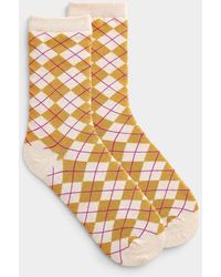 Simon's - Argyle Socks - Lyst