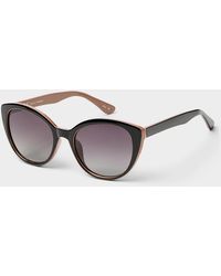 Simon's - Kate Polarized Round Cat - Lyst