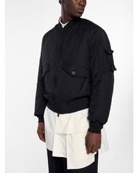 Y-3 - Nylon Bomber Jacket (men, Black, Large) - Lyst