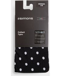 Simon's - Polka Dot Sheer Tights Exclusive Collection From Italy - Lyst