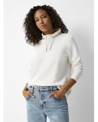 Contemporaine - Peachskin Mock - Lyst