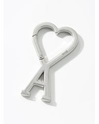 Ami Paris - De Coeur Keychain Carabiner - Lyst