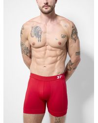 Le 31 - 5" Microfibre Athletic Boxer Brief Retransformed Polyester - Lyst