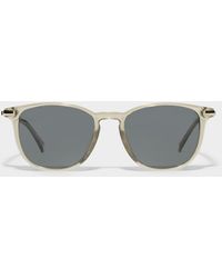 Polaroid - Translucent Rounded Sunglasses - Lyst