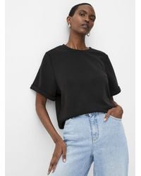Contemporaine - Rolled Sleeves Peach - Lyst