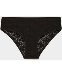 Miiyu - Small Flowers Lace Bikini Panty - Lyst