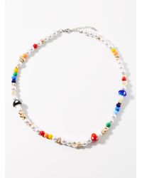 Le 31 - Mushroom And Bead Necklace - Lyst