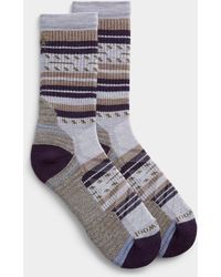 Smartwool - Jacquard Stripe Hiking Sock - Lyst