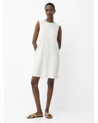 Marc O' Polo - Minimalist Sleeveless Linen Dress - Lyst