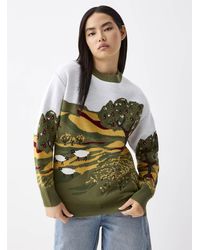 Twik - Landscape Jacquard Sweater - Lyst