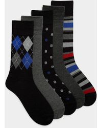 Tommy Hilfiger - Solid And Patterned Dress Socks 5 - Lyst