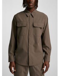 Helmut Lang - Patch Pockets Military Shirt - Lyst