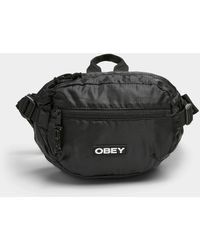 Obey mens Obey Wasted Hip Bag Fanny Waist Packs 