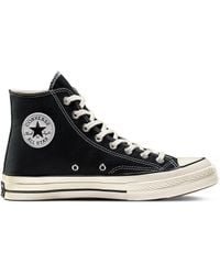 mens black and white high tops
