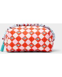 Simon's - Cute Patterned Quilted Cosmetics Case - Lyst