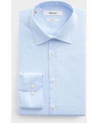 SELECTED - Solid Performance Shirt Slim Fit - Lyst