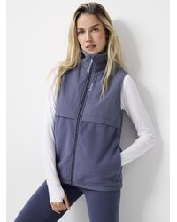 I.FIV5 - Polar Fleece And Nylon Vest - Lyst