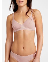 Araks Tasia Pink Trimmed Bralette