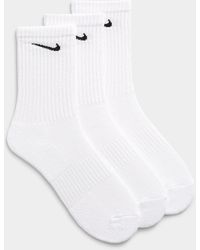 Nike - Everyday Plus Socks 3 - Lyst