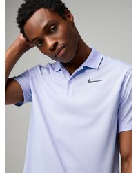 Nike - Victory Solid Fine Piqué Jersey Golf Polo - Lyst