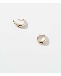 Simon's - Small Oval Hoops - Lyst