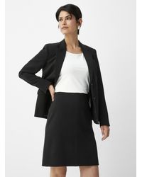 Contemporaine - Suiting Crepe Straight Skirt - Lyst