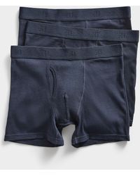 Le 31 - 5" Classic Solid Boxer Briefs Organic Cotton 3 - Lyst