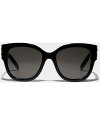 Saint Laurent - Signature Hinges Sunglasses - Lyst