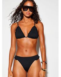 Simon's - Ruffle Trim Smoked Cheeky Bottom - Lyst