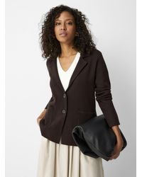 Contemporaine - Patch Pockets Blazer - Lyst