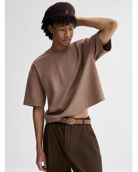 Djab - Cropped Solid T - Lyst