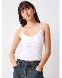 Twik - Ruched Centre Cami - Lyst
