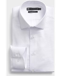 Le 31 - Check Jacquard Shirt Modern Fit Innovation Collection - Lyst