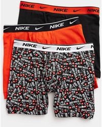 Nike - Essential Cotton Stretch Boxer Briefs 3 - Lyst