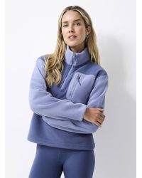 I.FIV5 - Patch Pocket Mock Neck Polar Fleece Sweater - Lyst