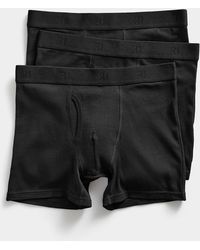 Le 31 - Solid Organic Cotton Boxer Briefs 2 - Lyst