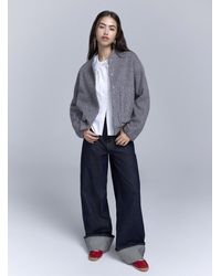 Twik - Large Pockets Bouclé Knit Jacket - Lyst
