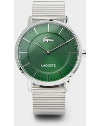 Lacoste - Crocorigin Green Face Watch - Lyst