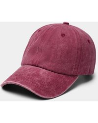 Simon's - Faded Denim Baseball Cap - Lyst