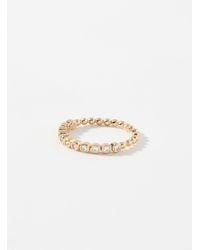 Simon's - Rhinestone Row Ring - Lyst